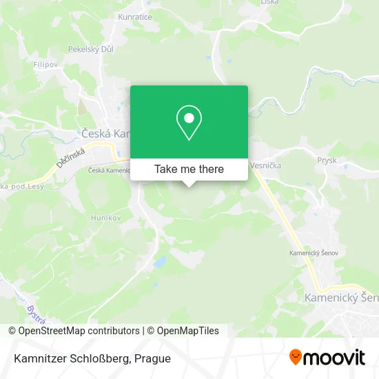 Карта Kamnitzer Schloßberg