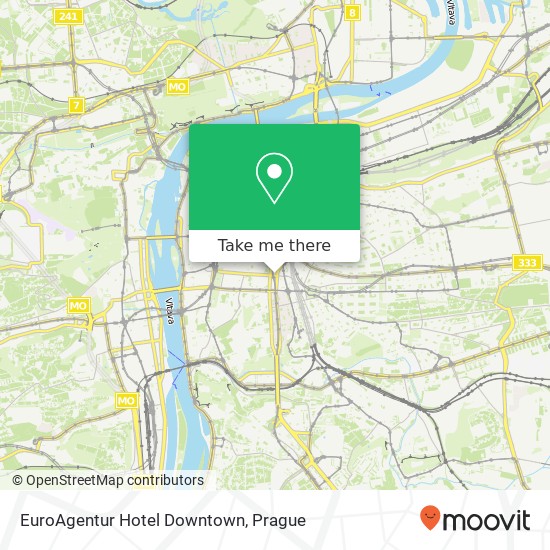 Карта EuroAgentur Hotel Downtown