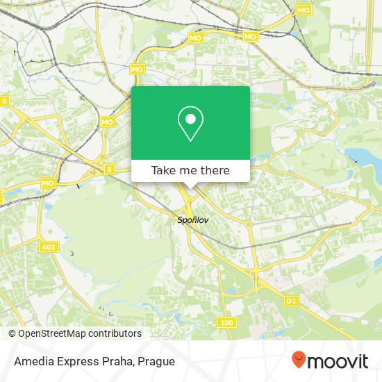 Карта Amedia Express Praha