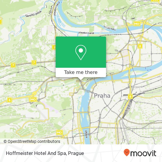 Hoffmeister Hotel And Spa map