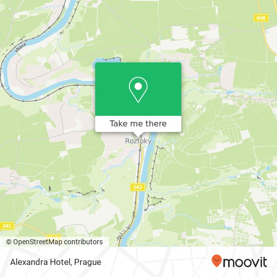 Alexandra Hotel map