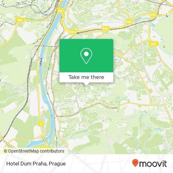 Hotel Dum Praha map