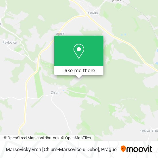 Maršovický vrch [Chlum-Maršovice u Dubé] map