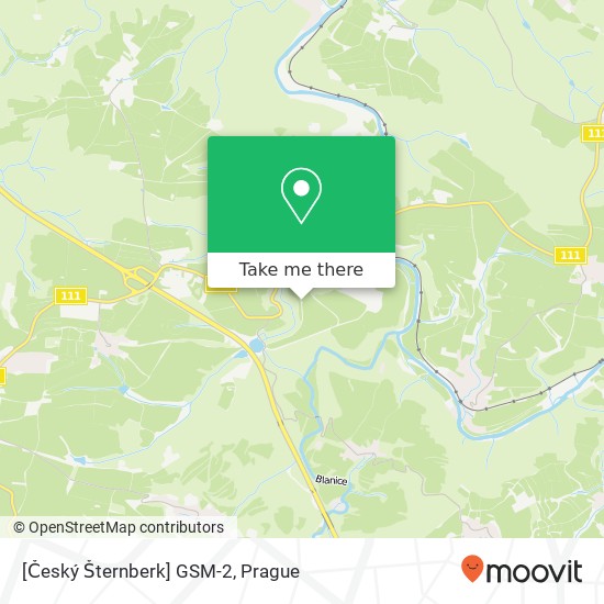 [Český Šternberk] GSM-2 map