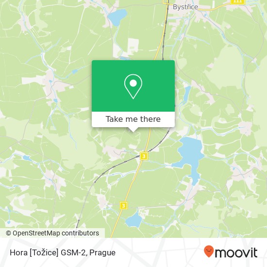 Hora [Tožice] GSM-2 map