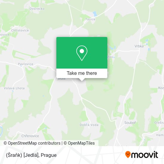 (Šraňk) [Jedlá] map