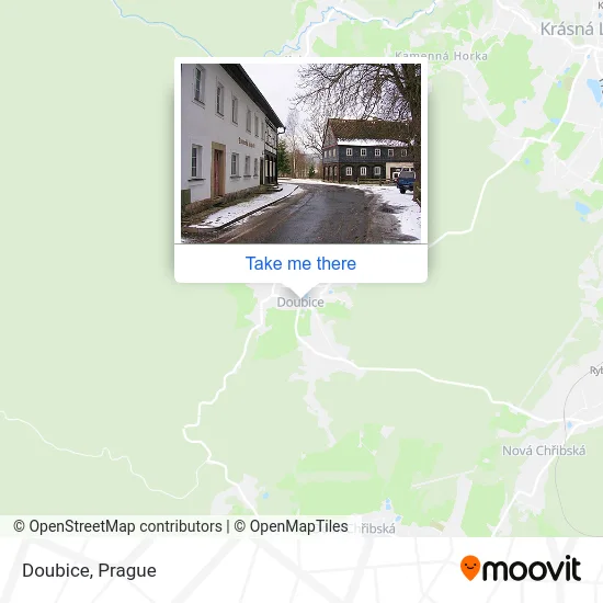 Карта Doubice