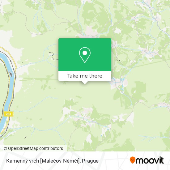 Kamenný vrch [Malečov-Němčí] map