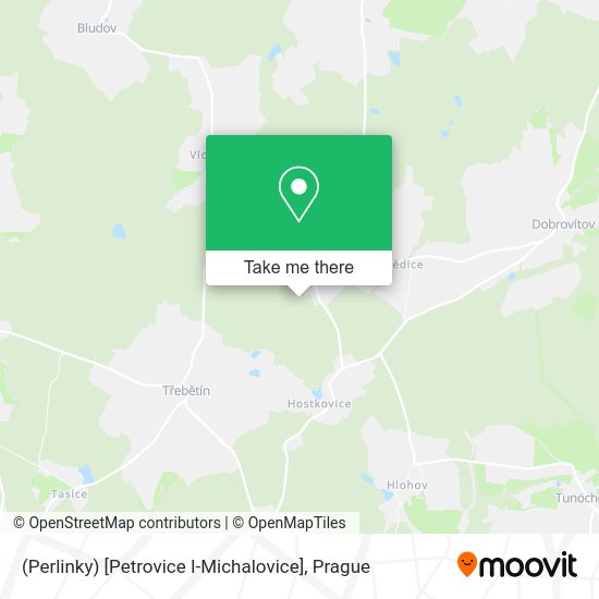 (Perlinky) [Petrovice I-Michalovice] map
