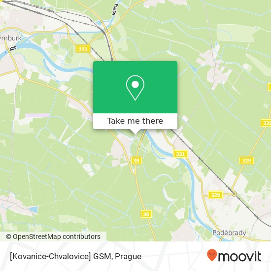 Карта [Kovanice-Chvalovice] GSM