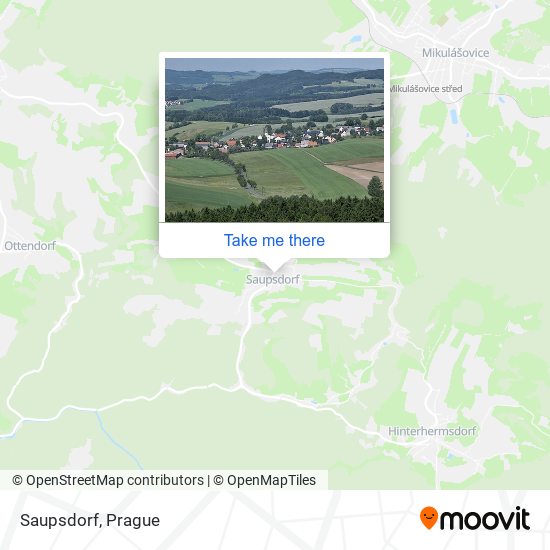 Saupsdorf map