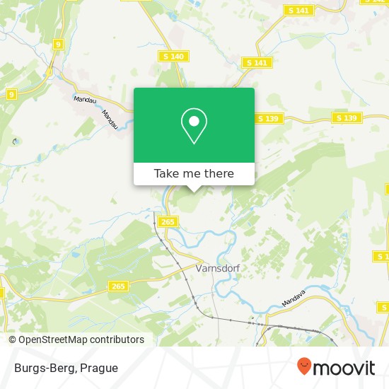 Карта Burgs-Berg