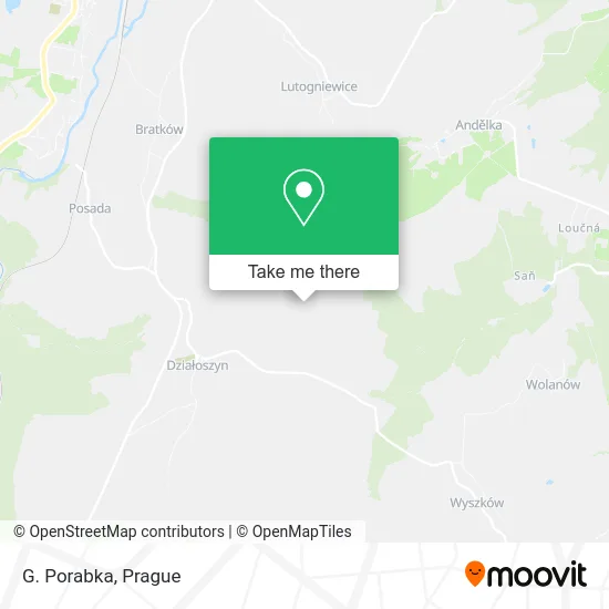 Карта G. Porabka