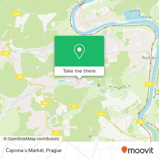 Čajovna u Markét map