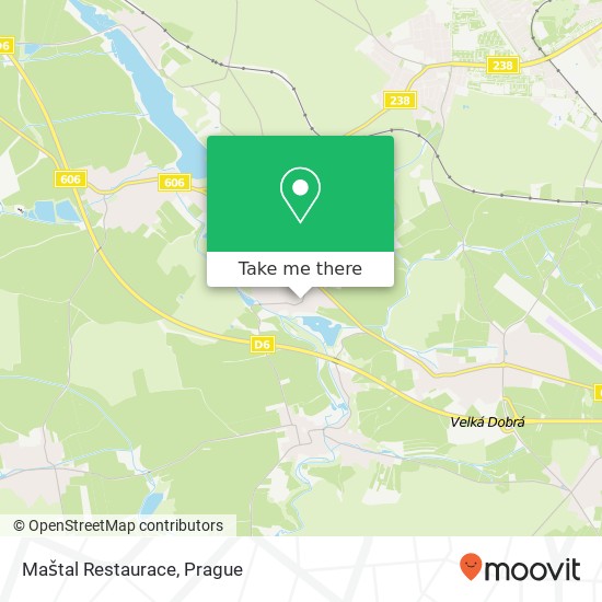 Maštal Restaurace map