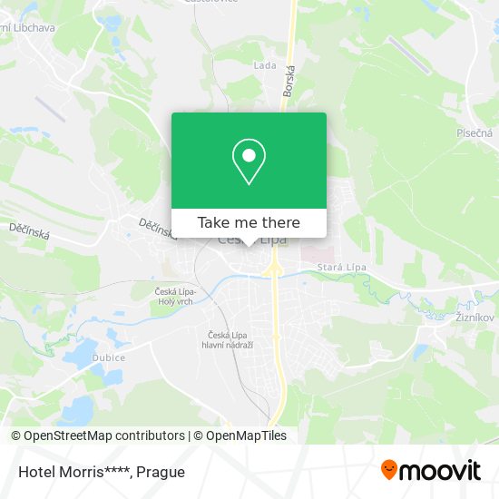 Hotel Morris**** map