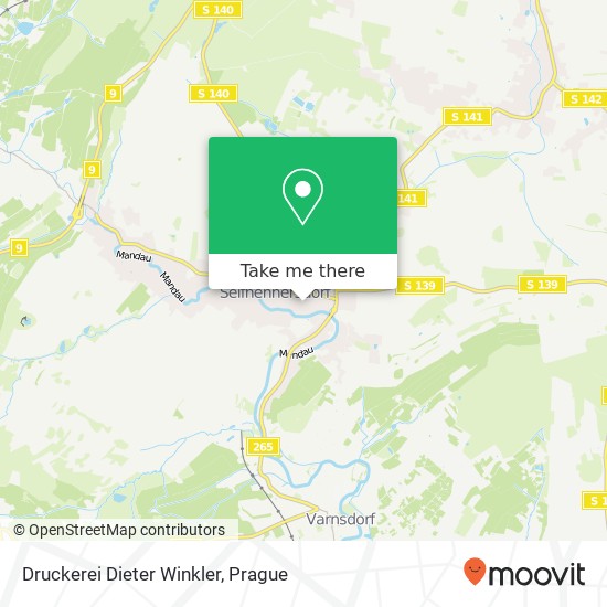 Druckerei Dieter Winkler map