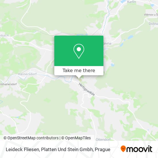 Leideck Fliesen, Platten Und Stein Gmbh map