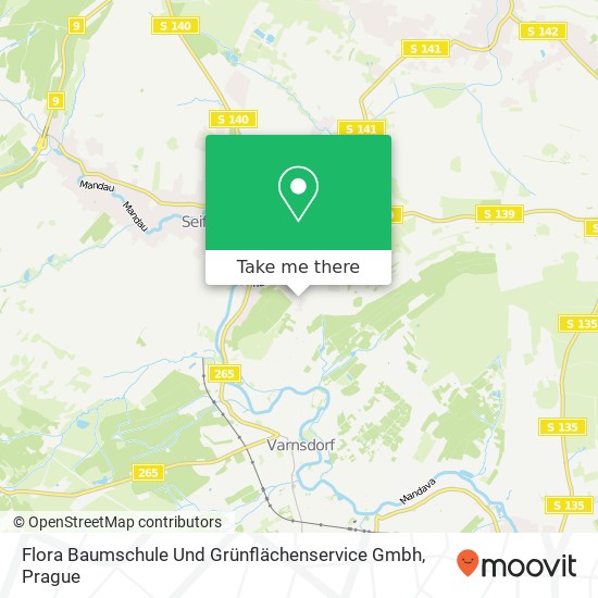 Карта Flora Baumschule Und Grünflächenservice Gmbh