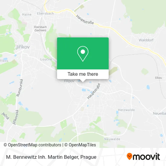 Карта M. Bennewitz Inh. Martin Belger