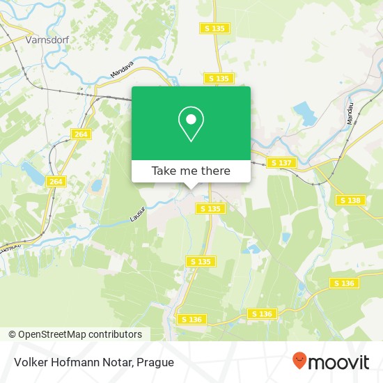 Карта Volker Hofmann Notar