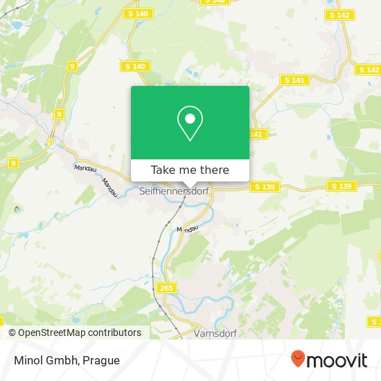 Minol Gmbh map