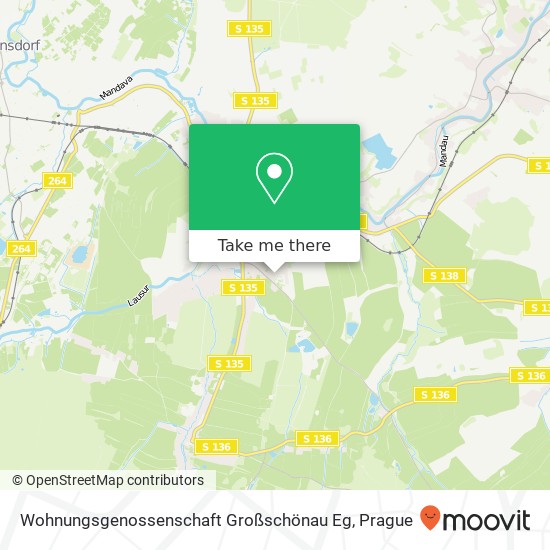 Wohnungsgenossenschaft Großschönau Eg map