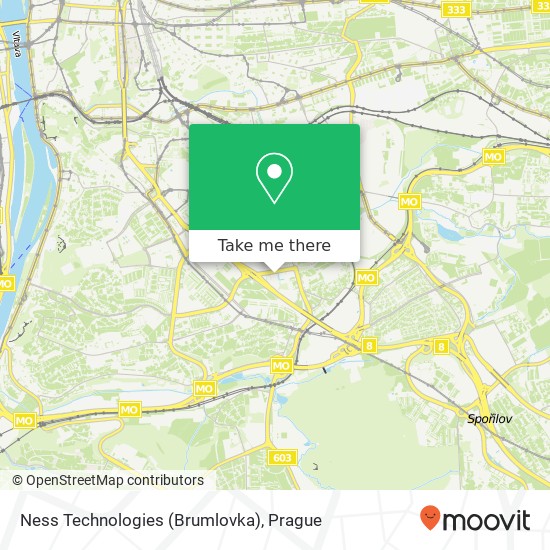 Карта Ness Technologies (Brumlovka)