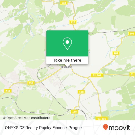 ONYXS CZ Reality-Pujcky-Finance map