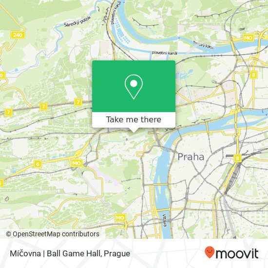 Míčovna | Ball Game Hall map