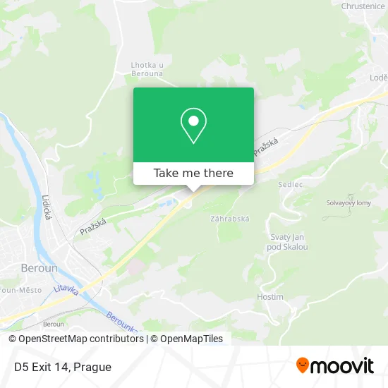 Карта D5 Exit 14