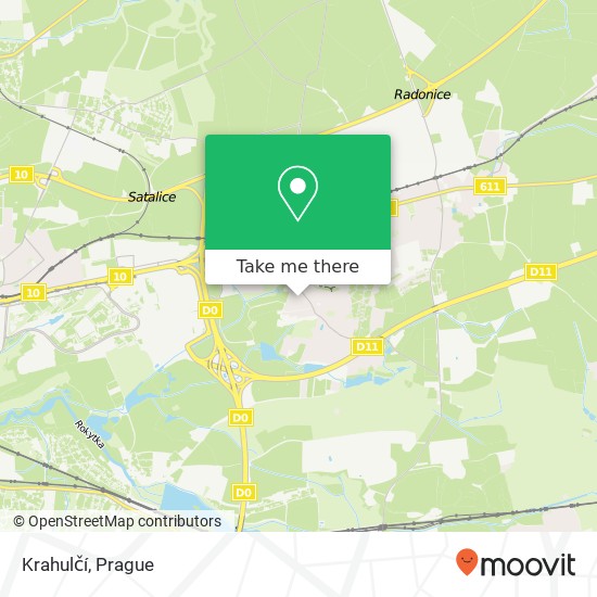 Krahulčí map