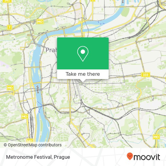 Metronome Festival map