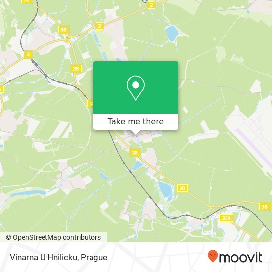 Vinarna U Hnilicku map