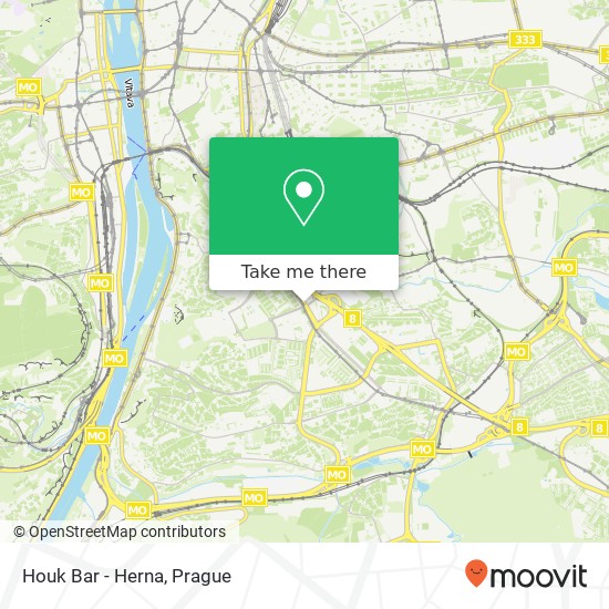 Houk Bar - Herna map