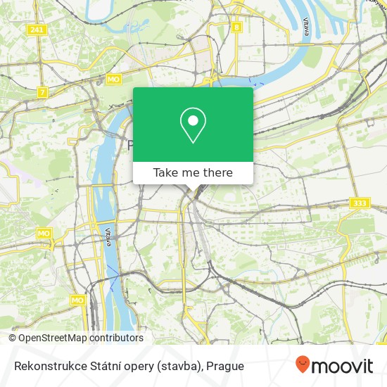 Rekonstrukce Státní opery (stavba) map