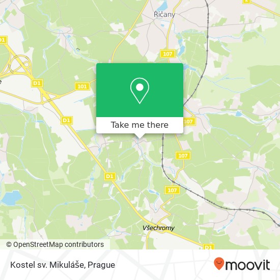 Kostel sv. Mikuláše map