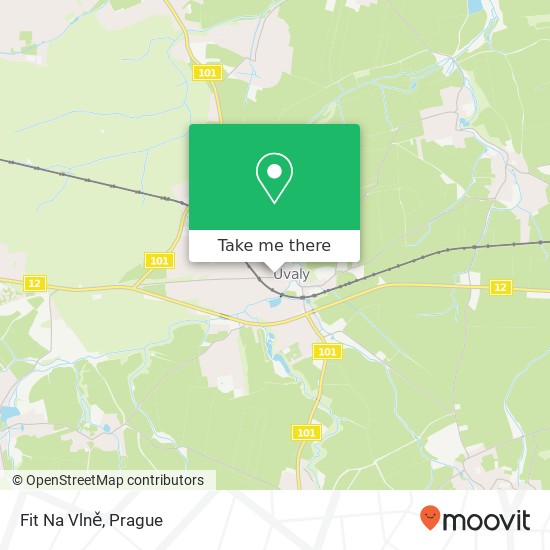 Fit Na Vlně map