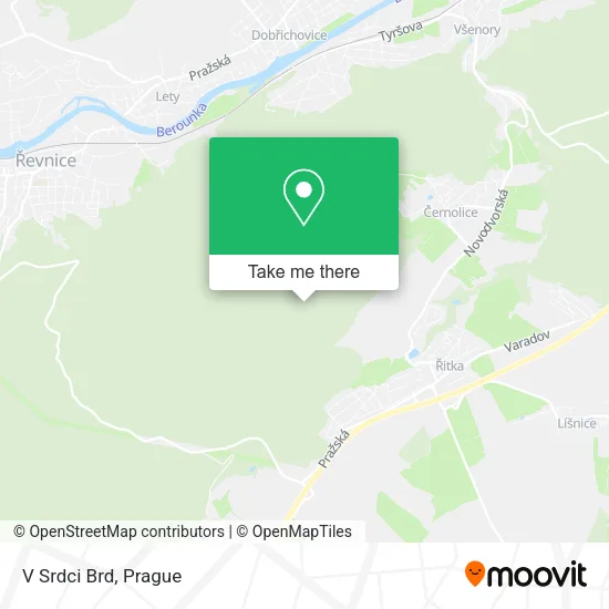 Карта V Srdci Brd