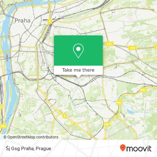 Šj Gsg Praha map