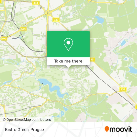 Bistro Green map