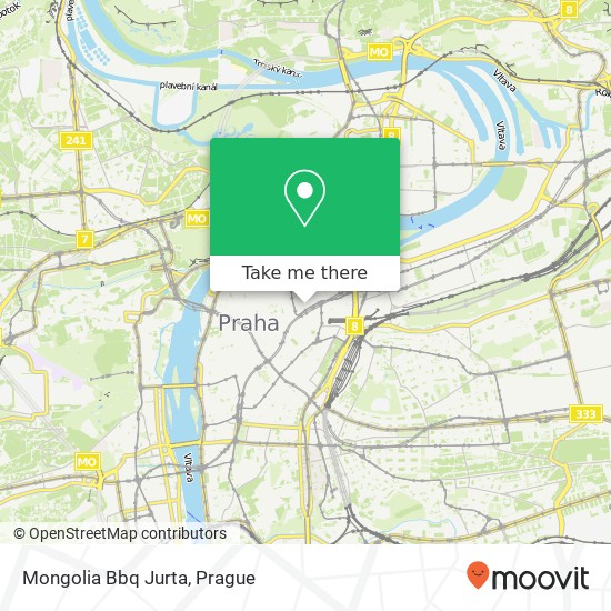 Mongolia Bbq Jurta, Na Poříčí 110 00 Praha map