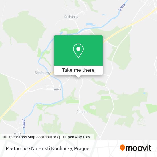 Restaurace Na Hřišti Kochánky map