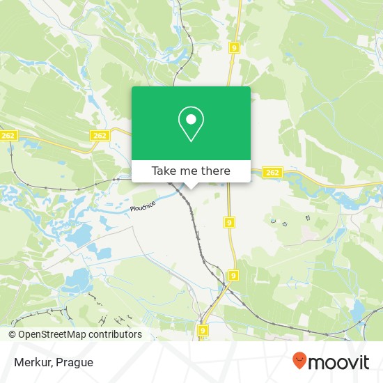 Карта Merkur, Mánesova 18 470 01 Česká Lípa