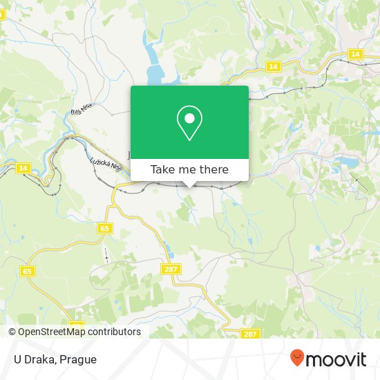 U Draka, Liliová 466 01 Jablonec nad Nisou map