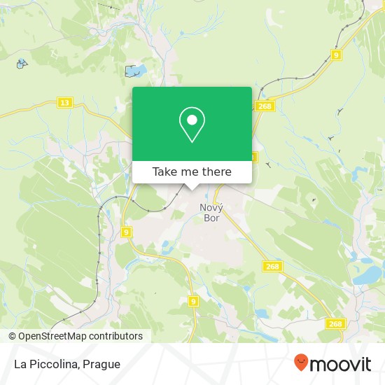 La Piccolina, Dvořákova 359 473 01 Nový Bor map