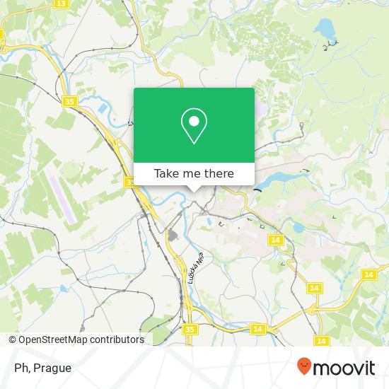 Ph, Papírová Liberec map