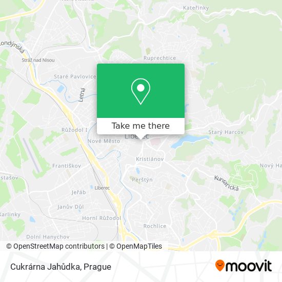 Cukrárna Jahůdka map