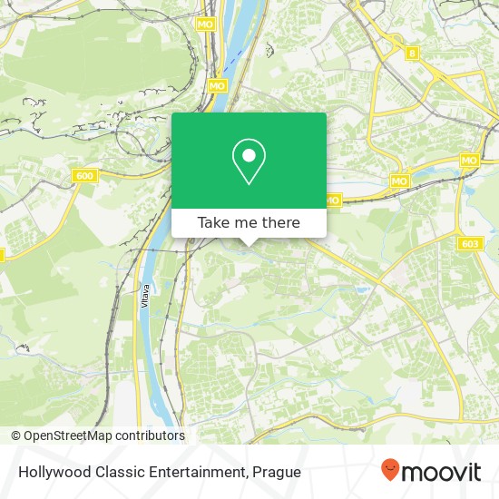 Hollywood Classic Entertainment map