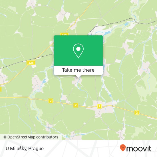 Карта U Milušky